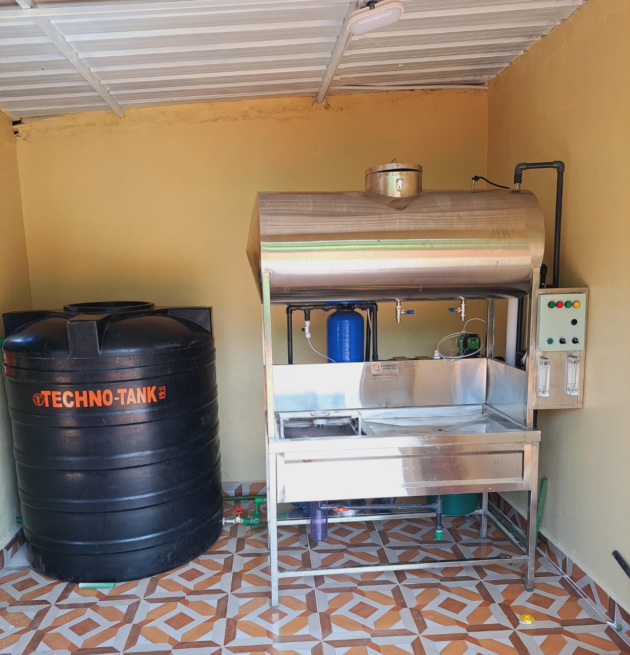 Water Purification System Installed To Our Kitui Customer